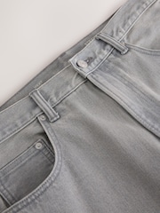 Grey Straight Fit Vintage Jeans - Image 4 of 7