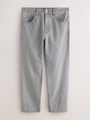 Grey Straight Fit Vintage Jeans - Image 7 of 7