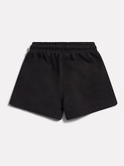 Negro - New Balance French Terry Small Logo Shorts - Imagen 2 de 3