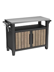 Keter Brown Unity XL Deco Garden Prep Station with Drawers - Image 5 of 6