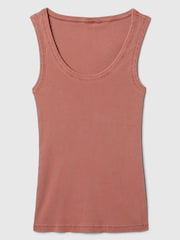 Gap Brown Ribbed Knit Vest - Image 5 of 5
