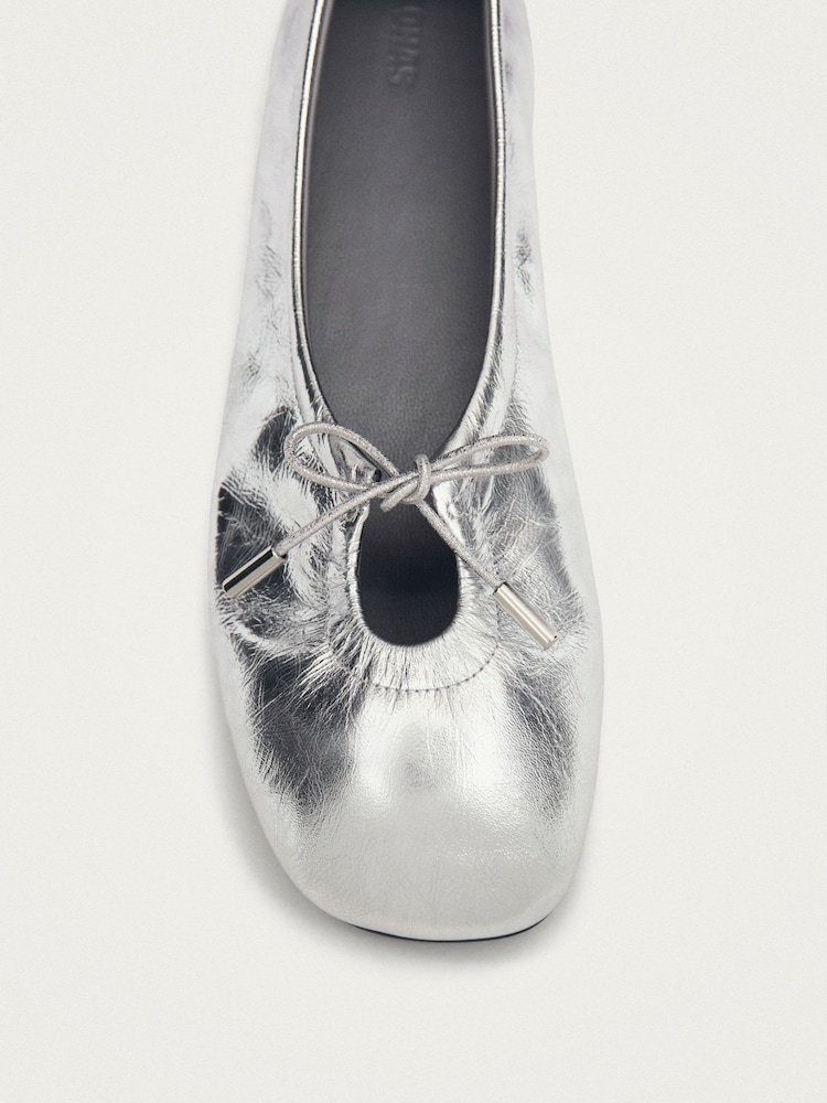 Alohas Rosalind Shimmer Leather Ballet Flat Shoes - Image 5 of 5 Alohas Rosalind Shimmer Leather Ballet Flat Shoes - Image 5 of 5