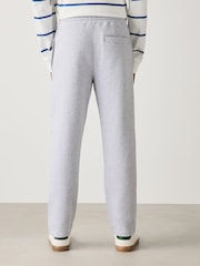 Grey Marl Slim Fit Brushback Joggers - Image 2 of 8