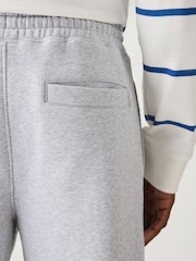 Grey Marl Slim Fit Brushback Joggers - Image 3 of 8