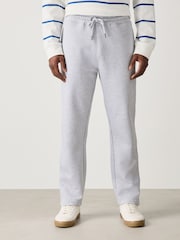 Grey Marl Slim Fit Brushback Joggers - Image 5 of 8