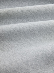 Grey Marl Rugby Polo Sweatshirt - Image 8 of 8