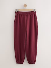 Wine Cuffed Joggers - Image 1 of 3