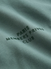 Sage Green Scuba Overhead Hoodie - Image 7 of 8