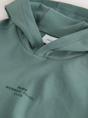 Sage Green Scuba Overhead Hoodie - Image 8 of 8