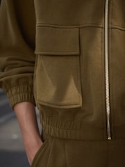 Khaki Green N. Premium Slinky Utility Jacket - Image 4 of 4