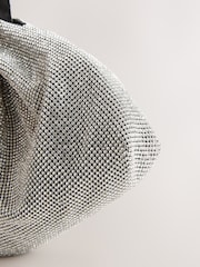 Silver Sparkle Wristlet Hand Held Bag - Image 4 of 6