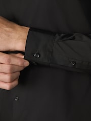 Svart utsmykket - Langermet festskjorte i Vanlig passform - Bilde 5 av 6