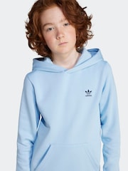 adidas Originals Sky Blue Blue French Terry Hoodie - Image 3 of 6