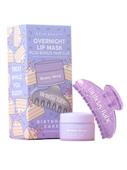 NCLA Beauty Sleep Lip Mask and Birthday Cake Hair Claw Clip Gift Set - Image 1 of 2