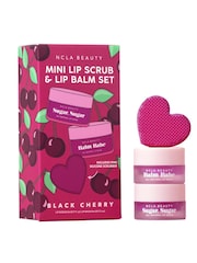 NCLA Beauty Black Cherry Lip Scrub and Lip Balm Set - Image 1 of 4