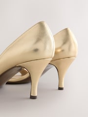 Gold Forever Comfort® Two Part Heeled Sandals - Image 5 of 5