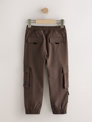 Chocolate Brown Cargo Premium Trousers (3-16yrs) - Image 2 of 4