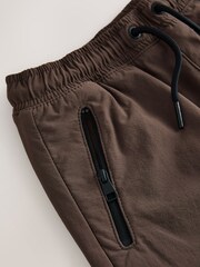 Chocolate Brown Cargo Premium Trousers (3-16yrs) - Image 4 of 4