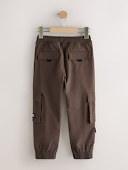 Chocolate Brown Cargo Premium Trousers (3-16yrs) - Image 7 of 9