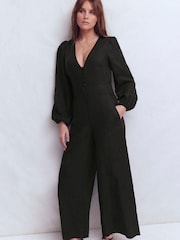 Boden Lola Linen Jumpsuit - Image 3 of 5