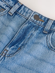Light Blue Denim Baggy Tapered Authentic Jeans (3-16yrs) - Image 4 of 4