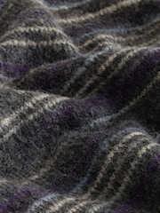 Black Spacedye Striped Jumper - Image 7 of 7