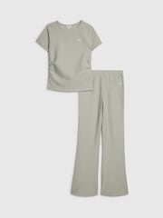 Grønn - River Island Texture Baby T-skjorte og Kickflare-sett - Bilde 1 av 5
