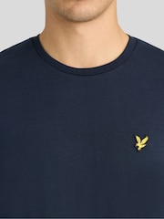 Lyle & Scott Blue Boxy Fit Long Sleeve T-Shirt - Image 3 of 6