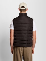 Lyle & Scott Black Quilted Gilet - Image 4 of 6