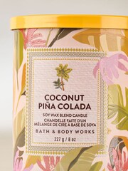 Bath & Body Works Coconut Pina Colada Single Wick Candle 227g - Image 2 of 2