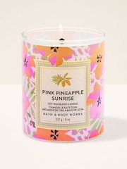 Bath & Body Works Pink Pineapple Sunrise Single Wick Candle 227g - Image 1 of 3