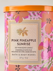 Bath & Body Works Pink Pineapple Sunrise Single Wick Candle 227g - Image 2 of 3
