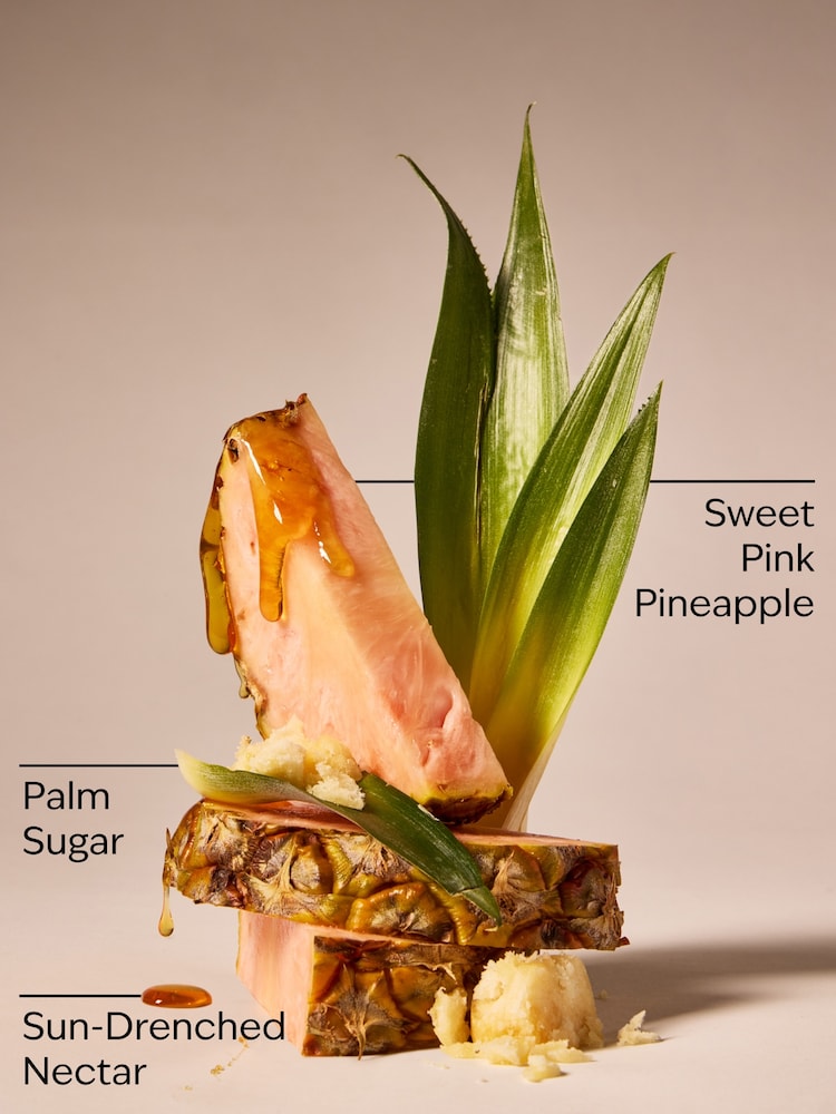 Bath & Body Works Pink Pineapple Sunrise Single Wick Candle 227g - Image 3 of 3 Bath & Body Works Pink Pineapple Sunrise Single Wick Candle 227g - Image 3 of 3