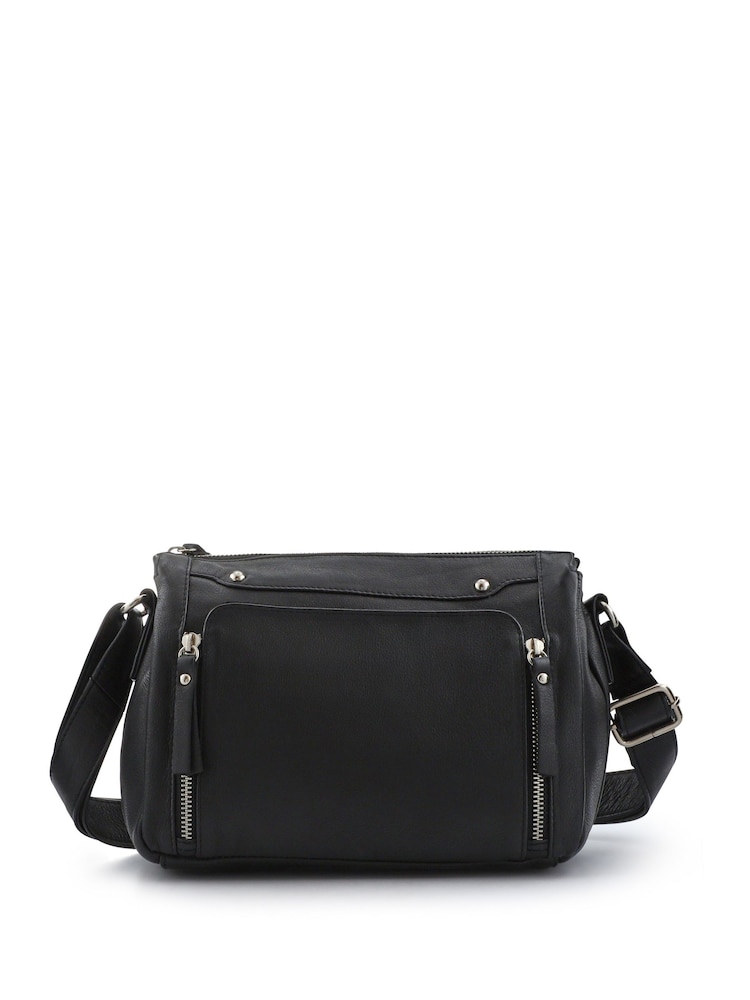 Pavers Black Adjustable Multi-Pocket Handbag - Image 2 of 4 Pavers Black Adjustable Multi-Pocket Handbag - Image 2 of 4