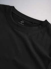 The Set 4 Pack Lightweight Short Sleeve T-Shirts Grey/White - Image 7 of 7