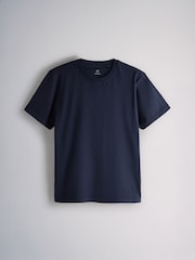 The Set 4 Pack Lightweight Short Sleeve T-Shirts Green/Grey - Image 2 of 7