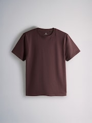The Set 4 Pack Lightweight Short Sleeve T-Shirts Green/Grey - Image 4 of 7