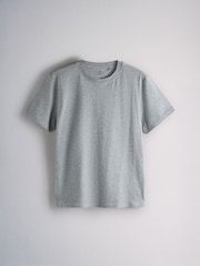 The Set 4 Pack Lightweight Short Sleeve T-Shirts Green/Grey - Image 5 of 7