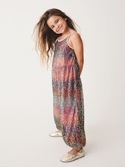 متعدد الألوان - Sequin Jumpsuit (3-16yrs) - صورة 1 من 4