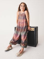 متعدد الألوان - Sequin Jumpsuit (3-16yrs) - صورة 2 من 4