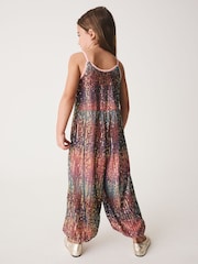متعدد الألوان - Sequin Jumpsuit (3-16yrs) - صورة 3 من 4