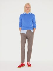 Jigsaw Natural Stretch Flannel Track Trousers - Image 3 of 4