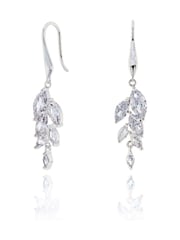 أقراط Kewswick بلون معدني من Ivory & Co - صورة 1 من 4