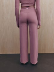 Mauve rose - Self. Leggings large taille haute - Image 2 de 4