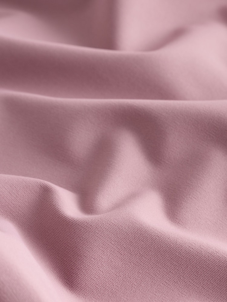 self. Mauve Pink Wide High Waist Leggings - Image 7 of 7 self. Mauve Pink Wide High Waist Leggings - Image 7 of 7