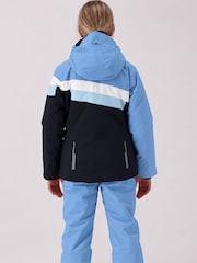 CMP Striped Colour Block Waterproof Ski Jacket And Trousers Set - 3şəkildən 3 şəkil