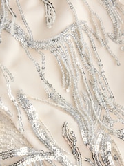 Silver Tassel Embellished Long Sleeved Cape Top - Image 8 of 8