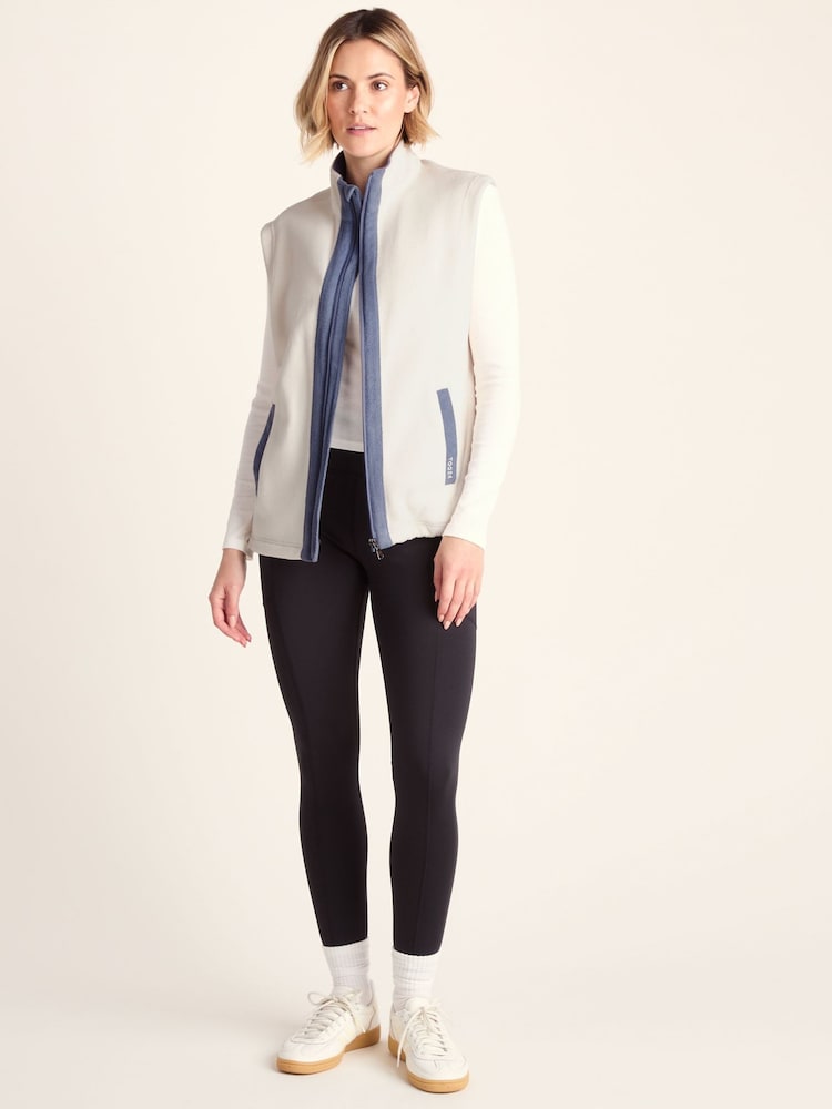 Tog 24 Cream Arrad Fleece Gilet - Image 1 of 7 Tog 24 Cream Arrad Fleece Gilet - Image 1 of 7