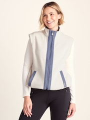 Tog 24 Cream Arrad Fleece Gilet - Image 2 of 7