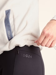 Tog 24 Cream Arrad Fleece Gilet - Image 4 of 7